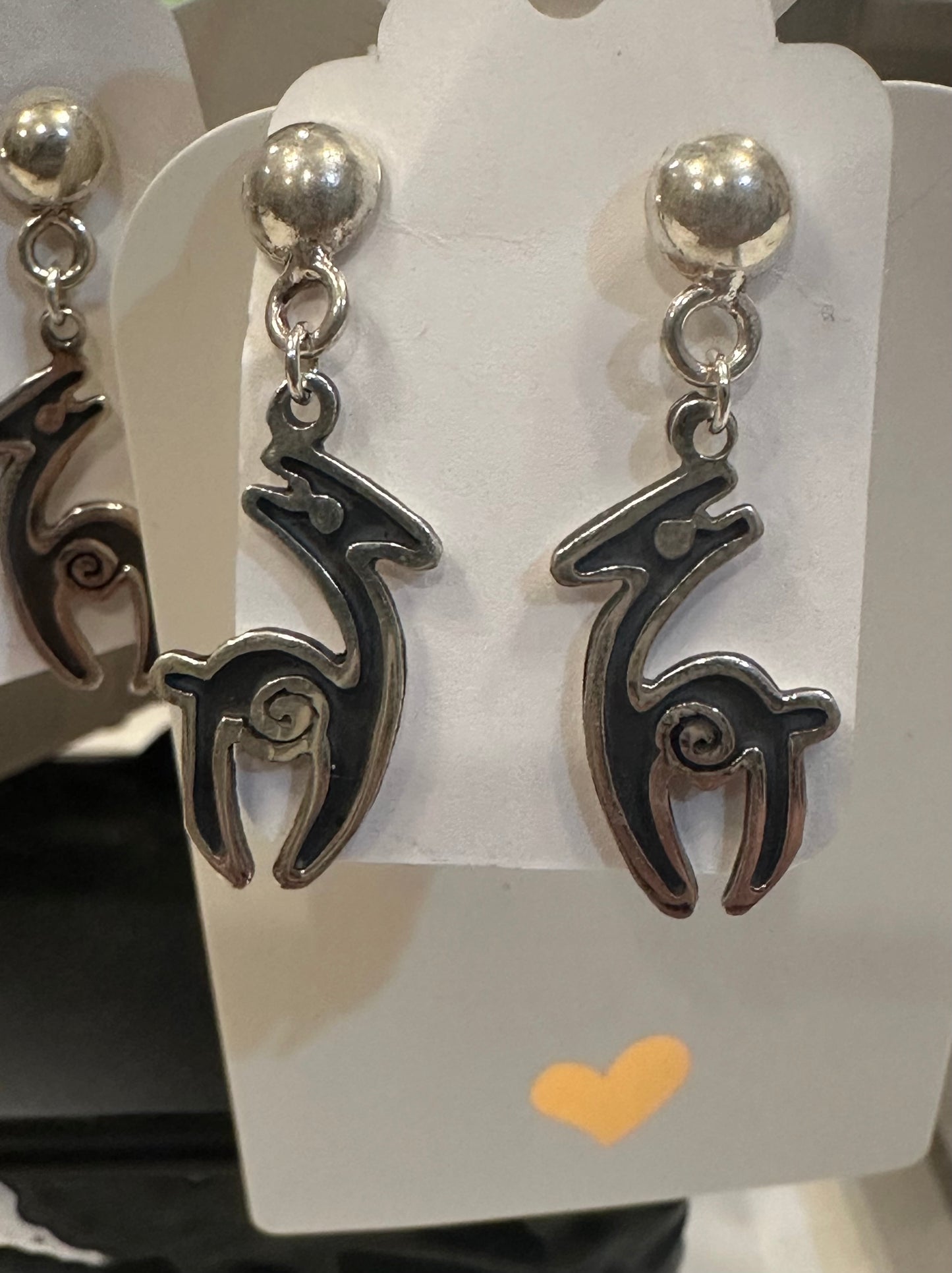 Earrings-Nasca Dancing Alpaca Earrings