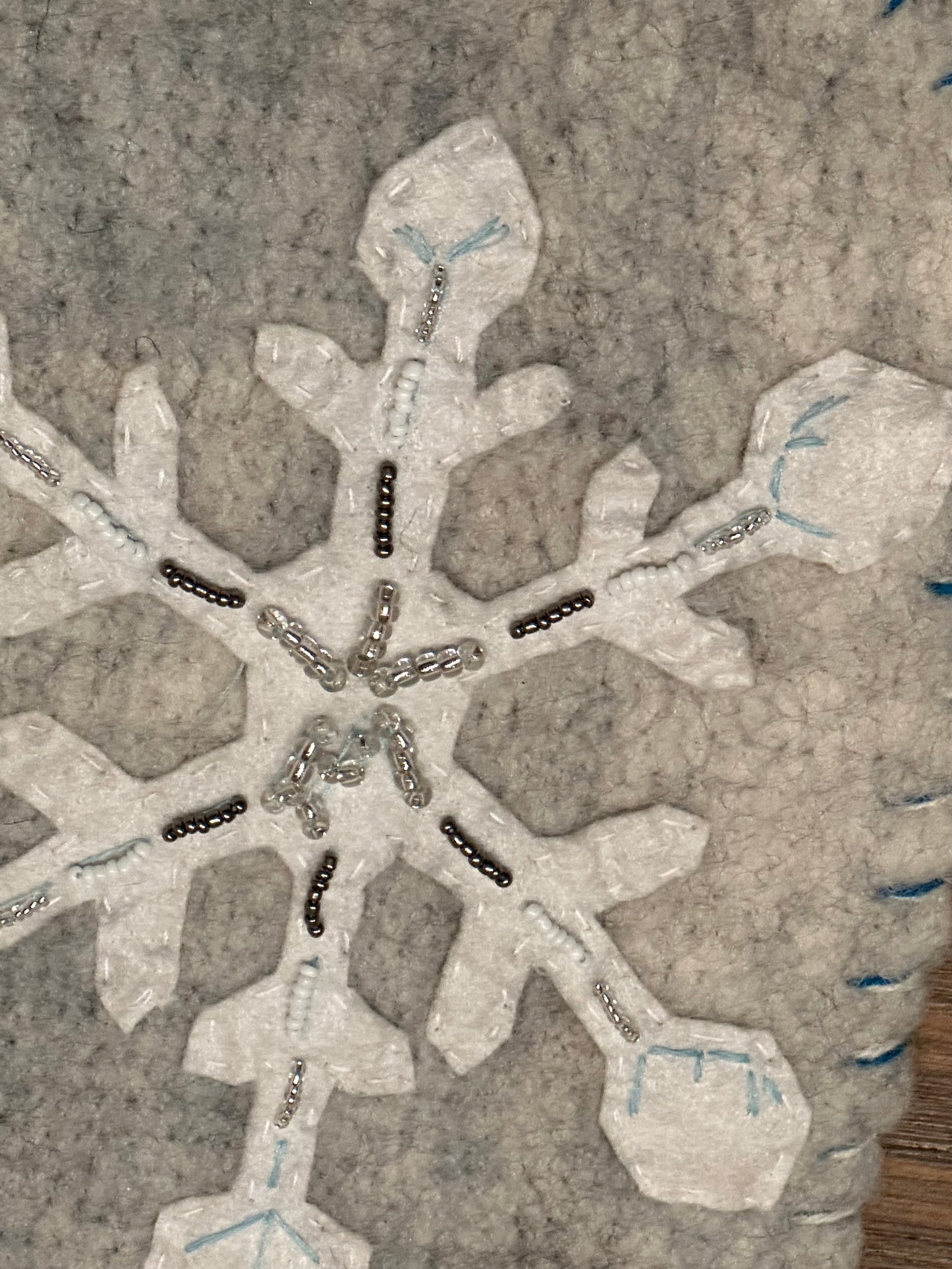 Christmas Stocking-Snowflake