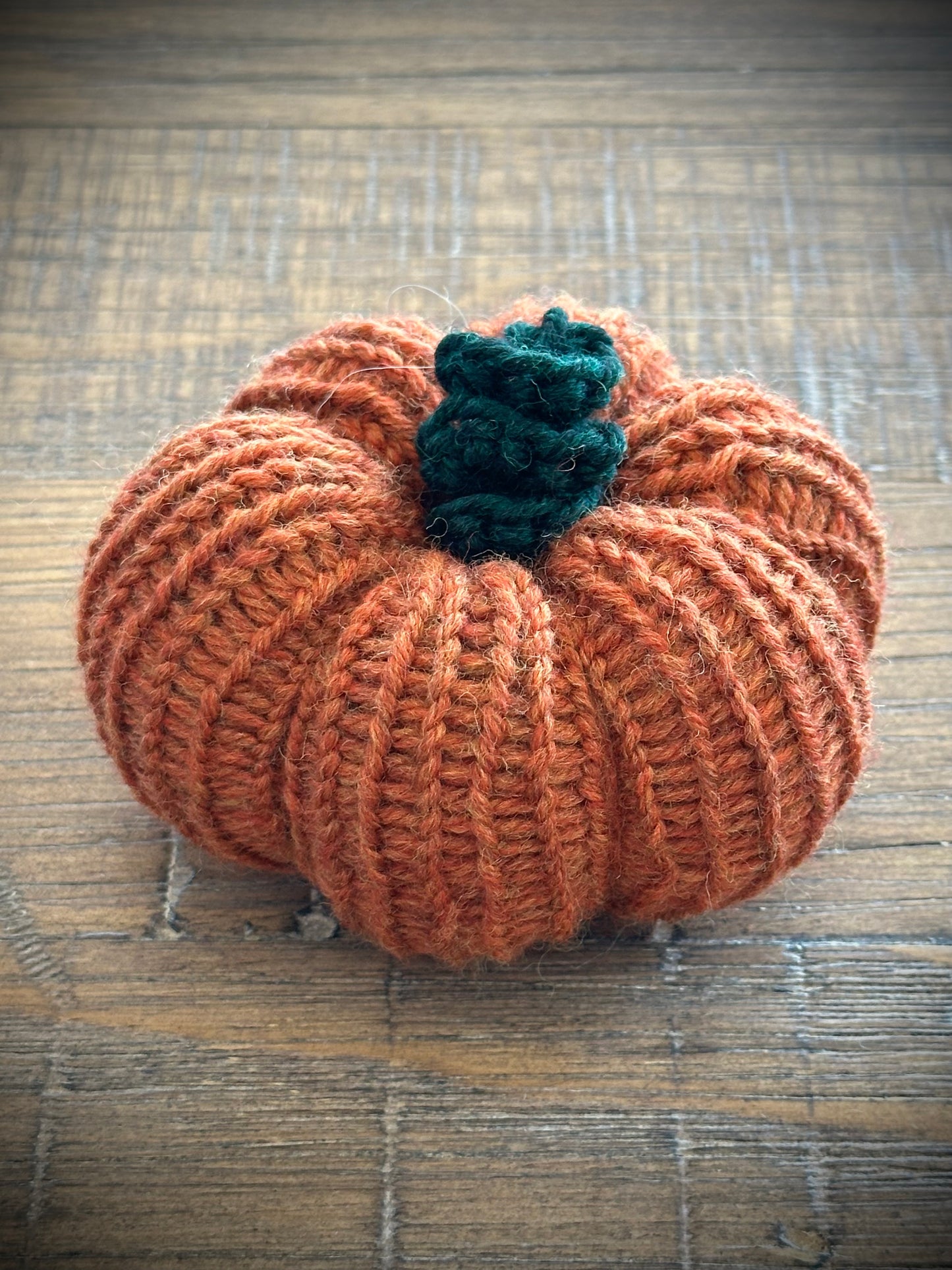 Knit Pumpkin