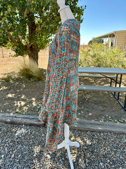 Lace Duster in Southwest