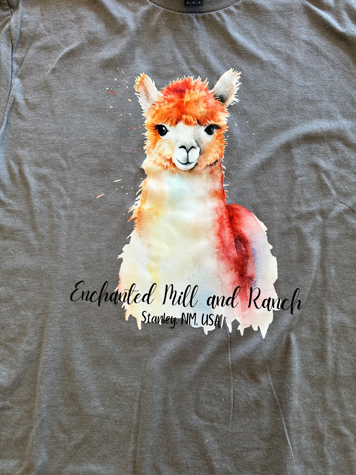 Adult T-Shirts-Alpacas & Donkeys