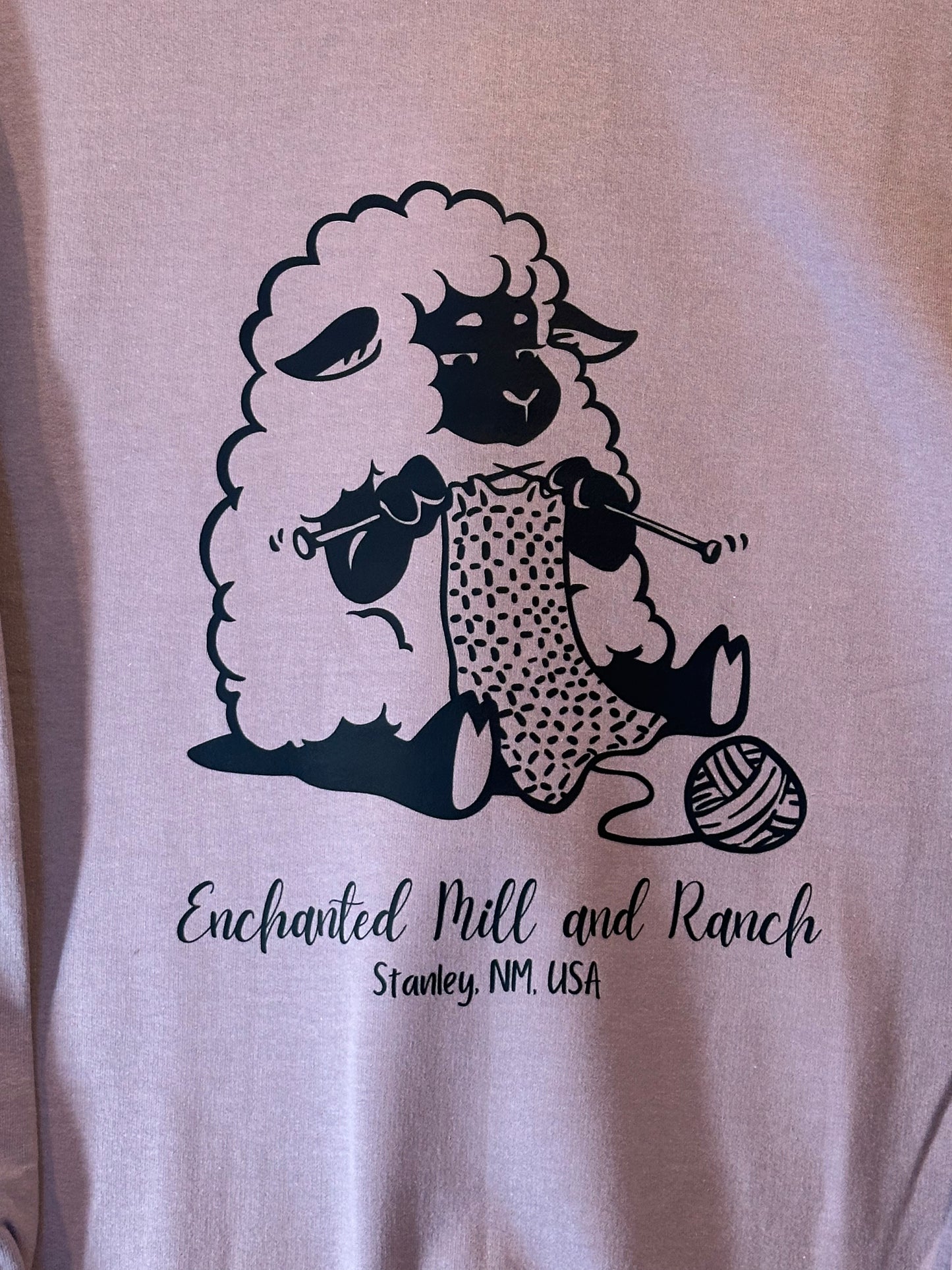 Sweatshirt-Knitting Sheep