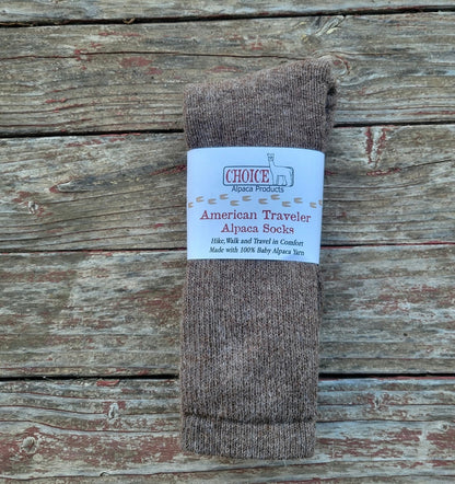 Socks-100% Alpaca American Traveler All Purpose Socks