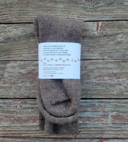 Socks-100% Alpaca American Traveler All Purpose Socks