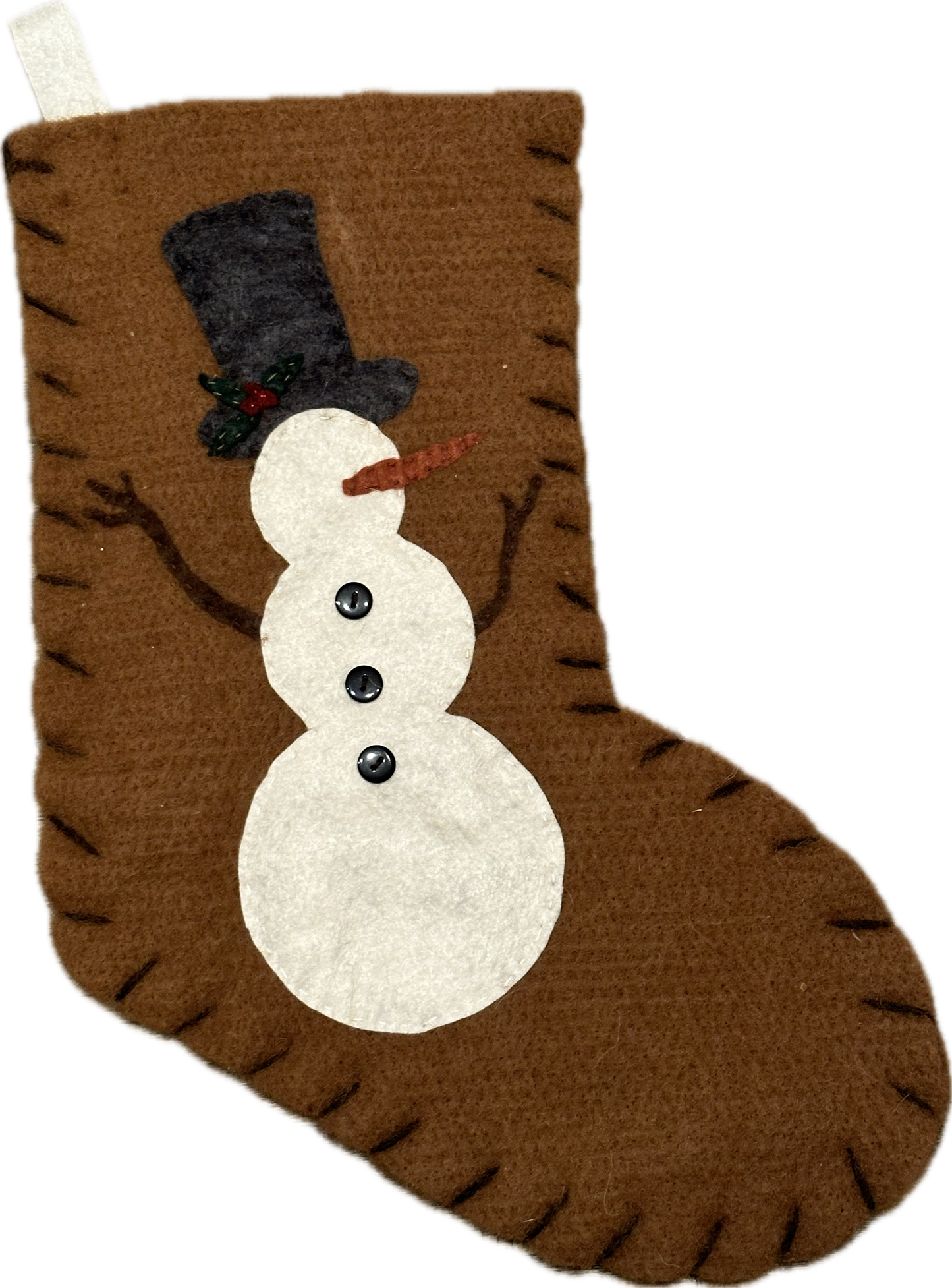 Christmas Stocking-Snowman