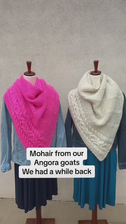 Scarf/Wrap/Shawl-Mohair