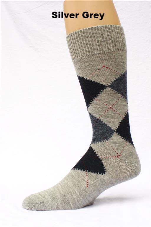 Socks-Alpaca Argyle Socks
