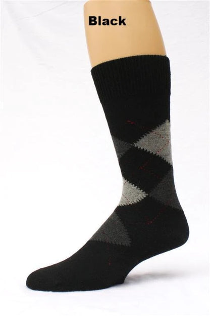 Socks-Alpaca Argyle Socks