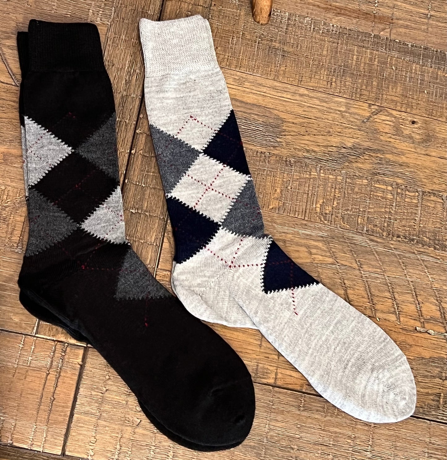 Socks-Alpaca Argyle Socks